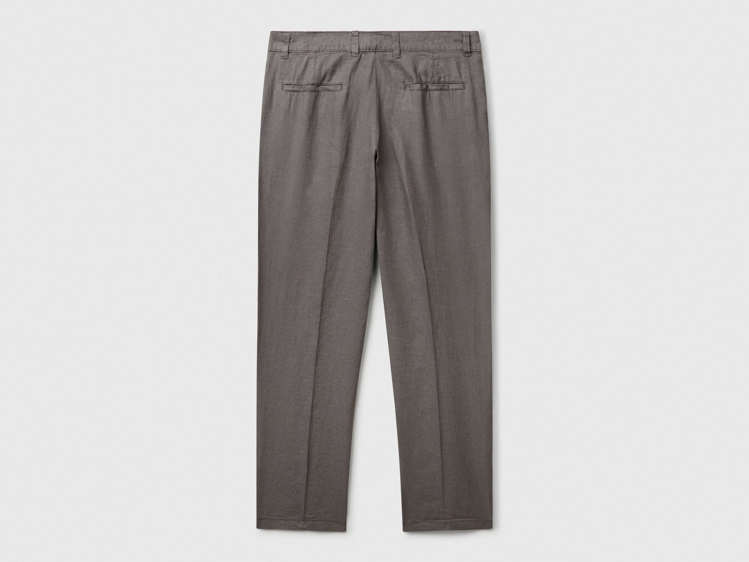 Benetton_Chinos in Pure Linen_4AGH55HW8_00W_05