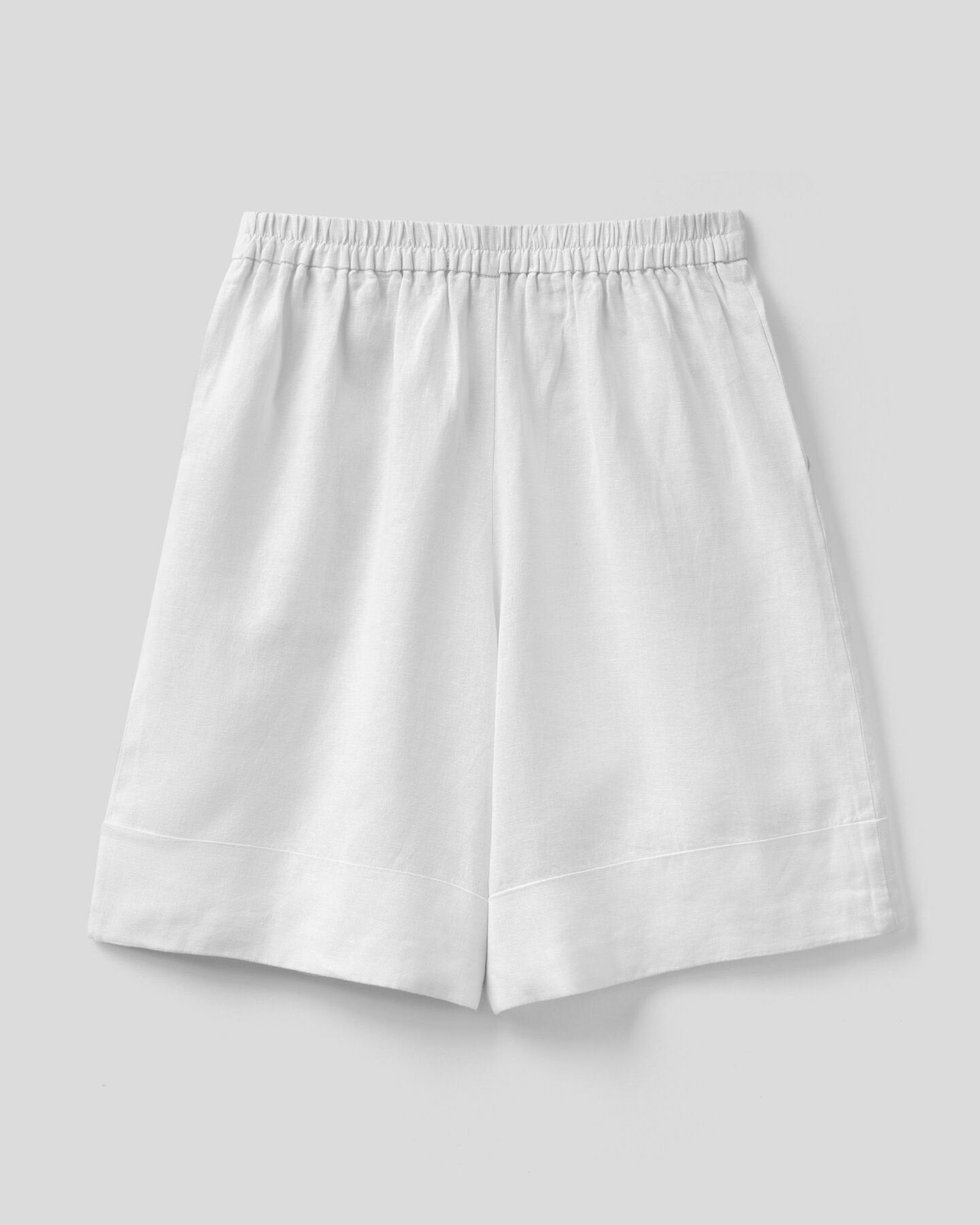 100% Linen Bermudas With Cuffs_4AGHD900D_101_05