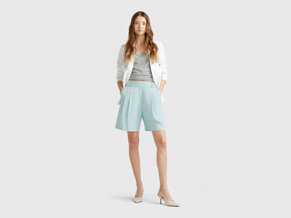 Benetton_100% Linen Bermudas_4AGHD901V_17H_01
