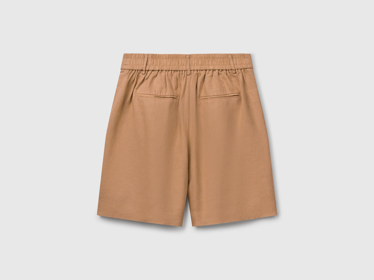 Benetton_100% Linen Bermudas_4AGHD901V_193_05