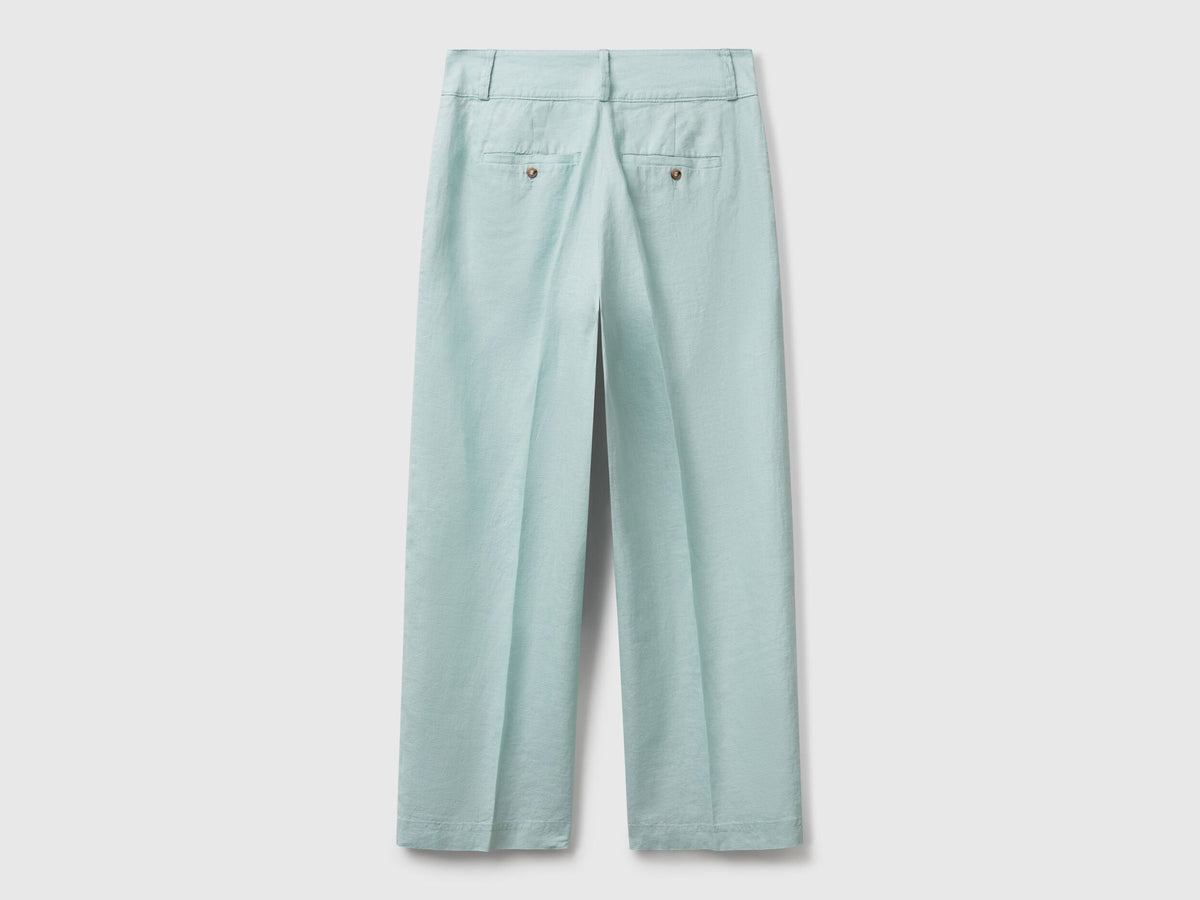 Benetton_Straight Trousers in Pure Linen_4AGHDF06R_17H_05