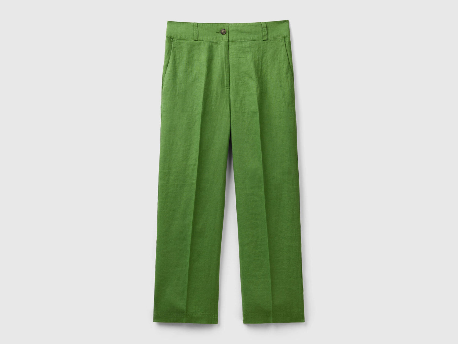 Straight Trousers In Pure Linen_4AGHDF06R_2G3_04