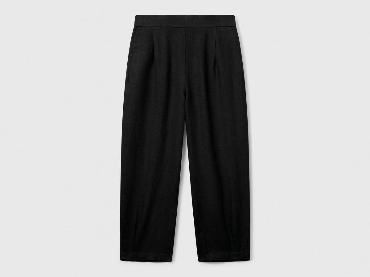 Benetton_Soft Trousers in Pure Linen_4AGHDF08L_100_04