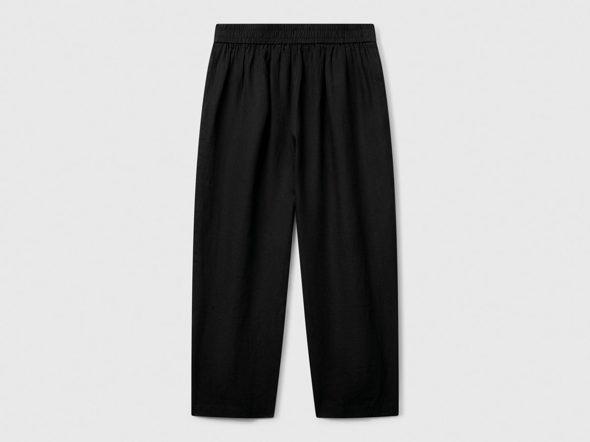 Benetton_Soft Trousers in Pure Linen_4AGHDF08L_100_05
