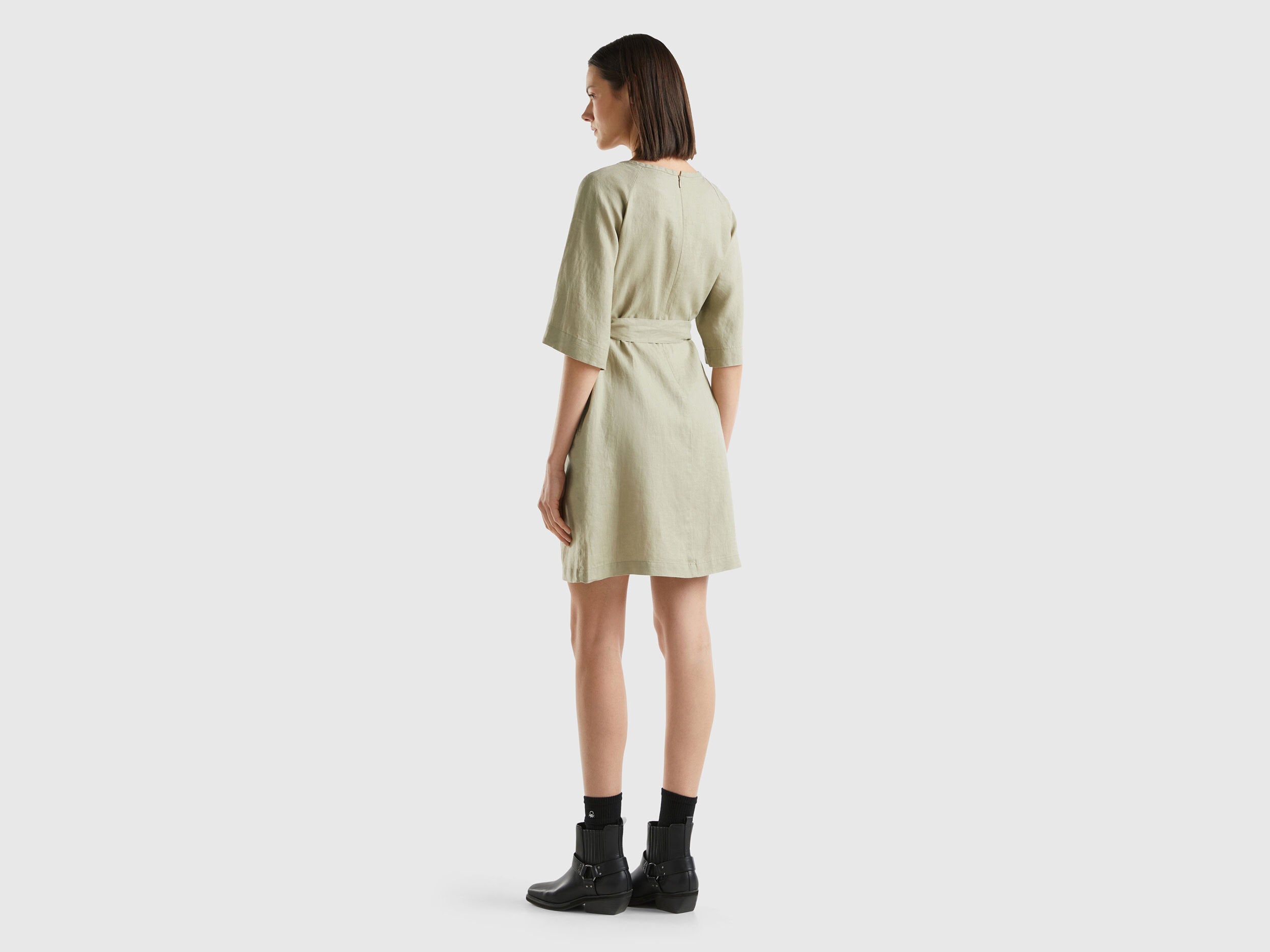 Short Dress In Pure Linen_4Aghdv07B_0W9_02