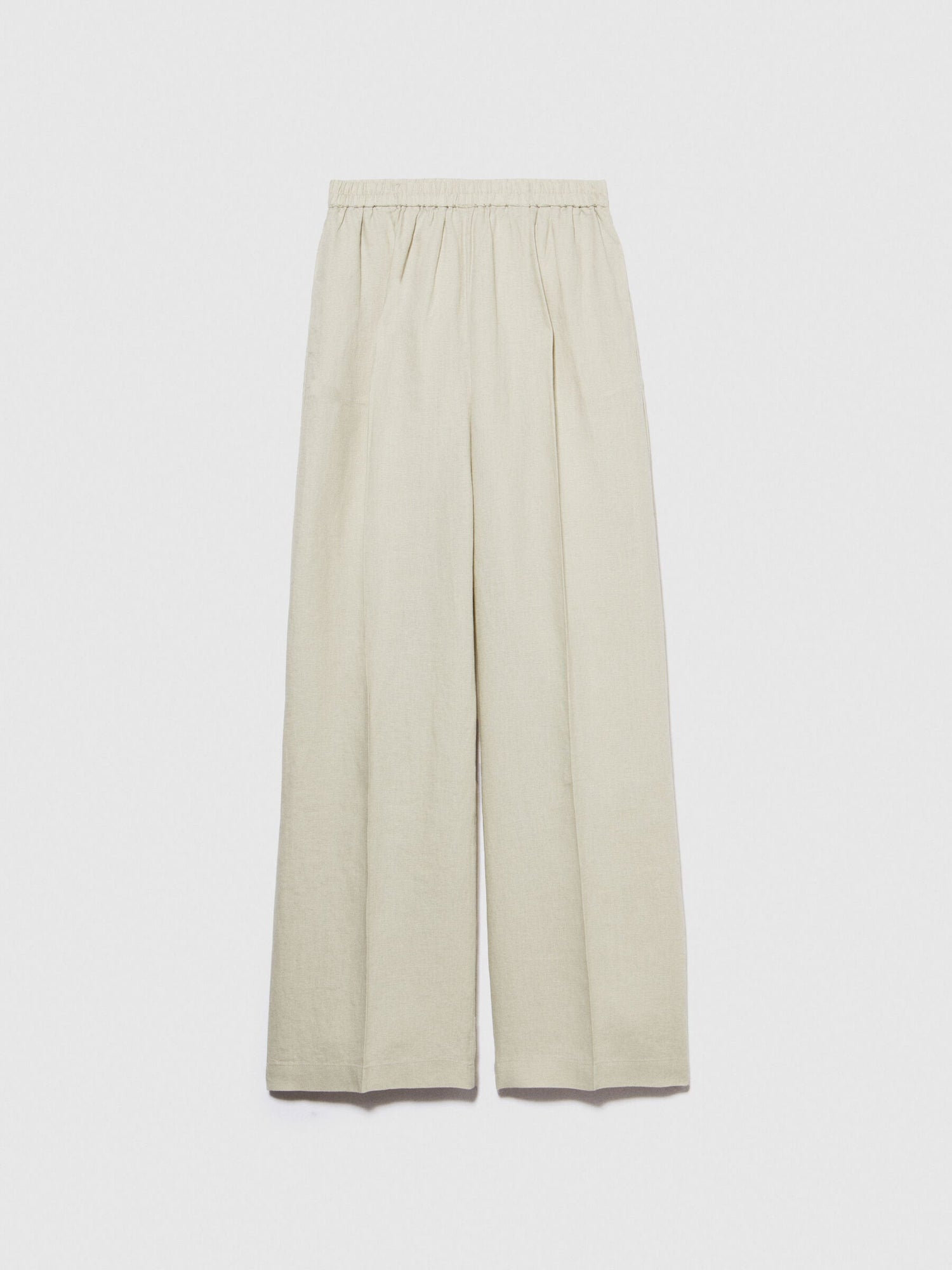 100% Linen Flare Fit Trousers_4AGHLF03U_38U_06