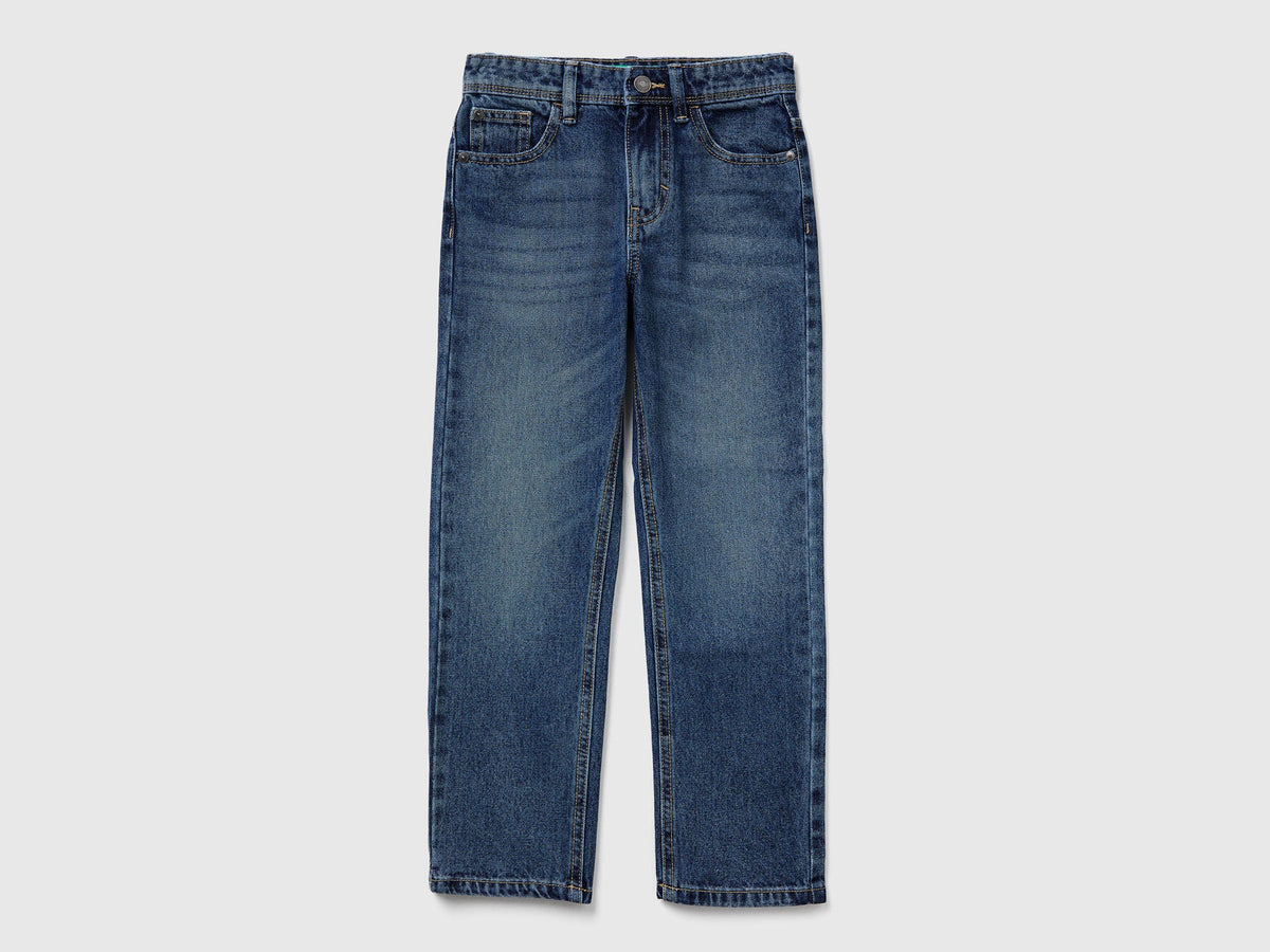 Benetton_Dark Blue_Straight Leg Jeans_4AW7CE021_901_01