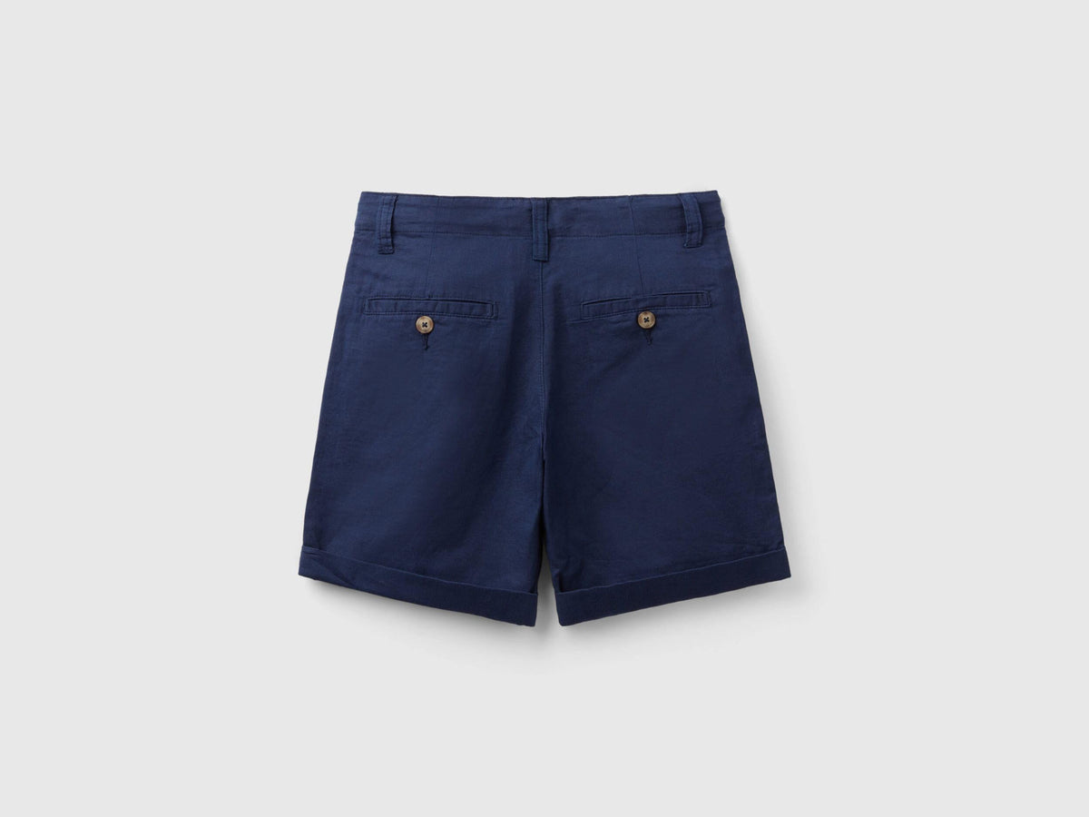 Chino Bermudas In Pure Linen_4BE7C901E_252_02