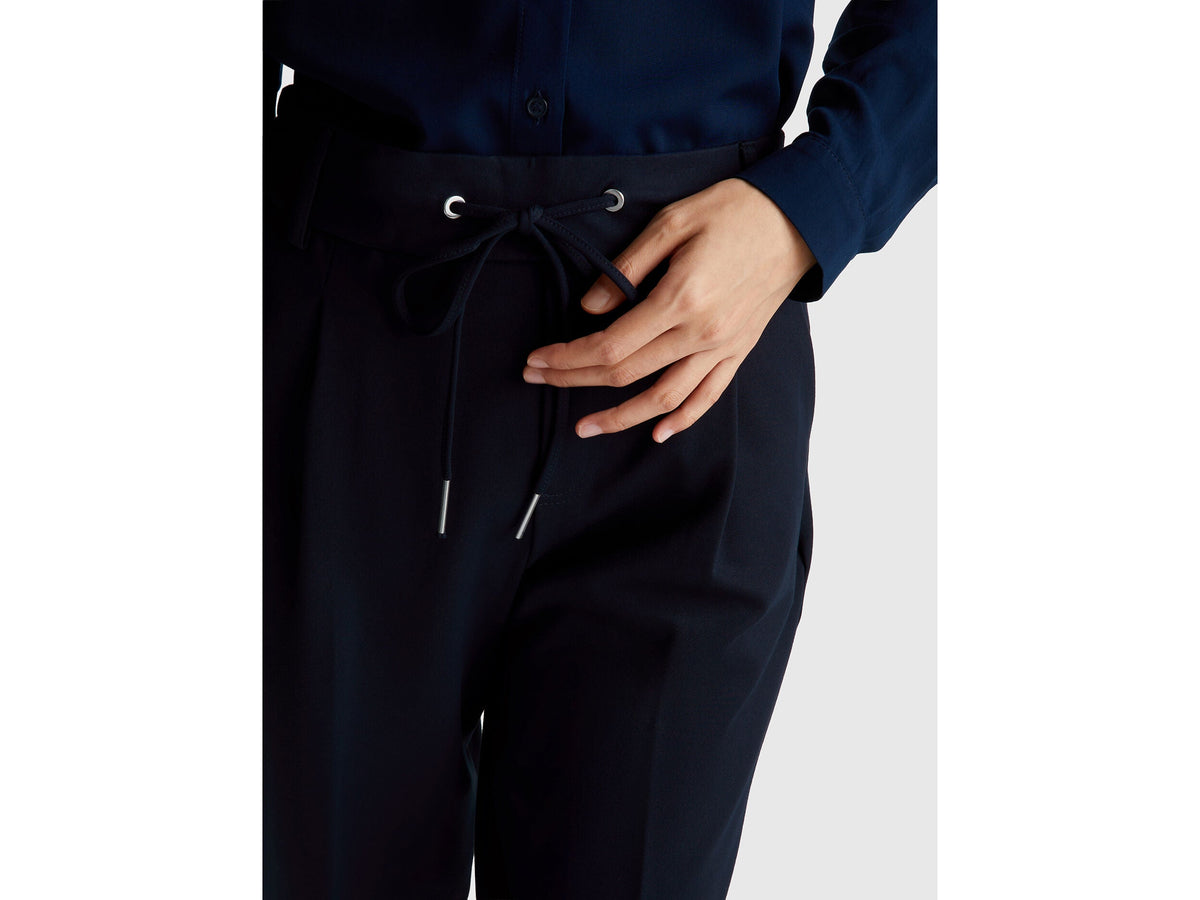Benetton_Dark Blue_Yarn Dyed Trousers with Drawstring_4DI4DF00J_016_04