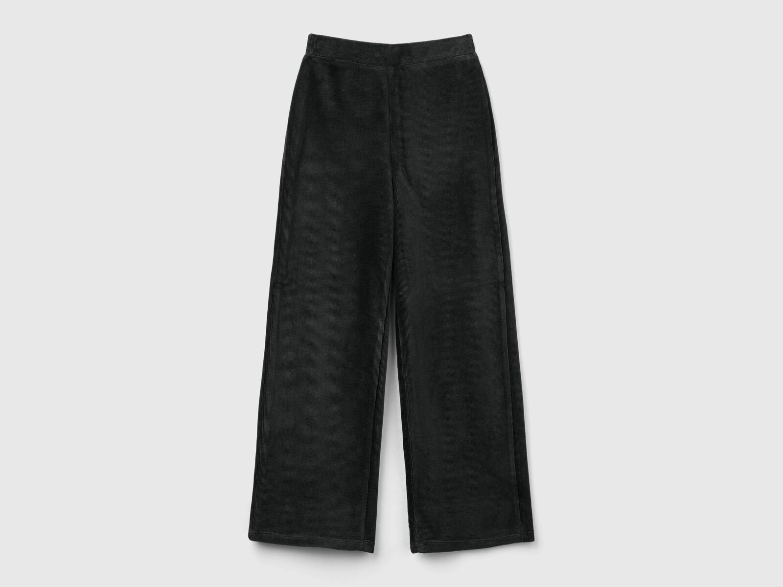 Wide Chenille Trousers_4DZBCF02Q_100_01