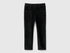 Benetton_Black_Ribbed Chenille Trousers_4DZBGE00L_100_01