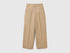 Benetton Camel Women Balloon Leg Pants SKU: 4FRXDF0B0_21R Image 01