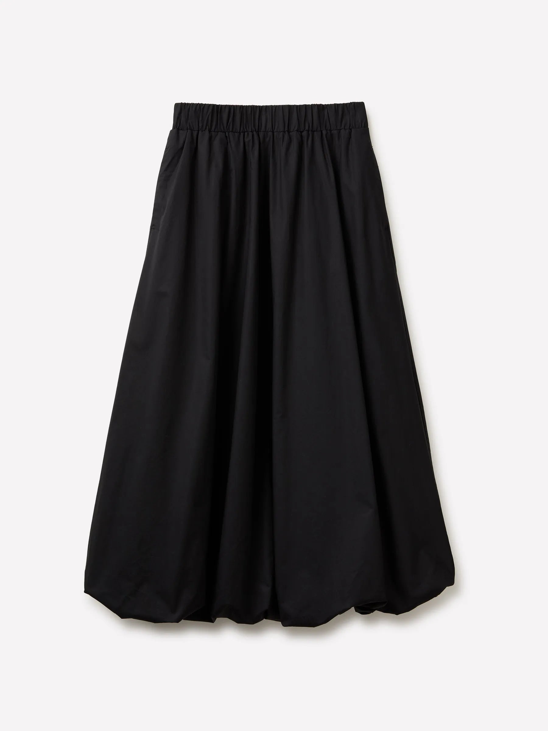 Sisley Black Women Balloon Skirt SKU: 4HDLL003G_100 Image 01