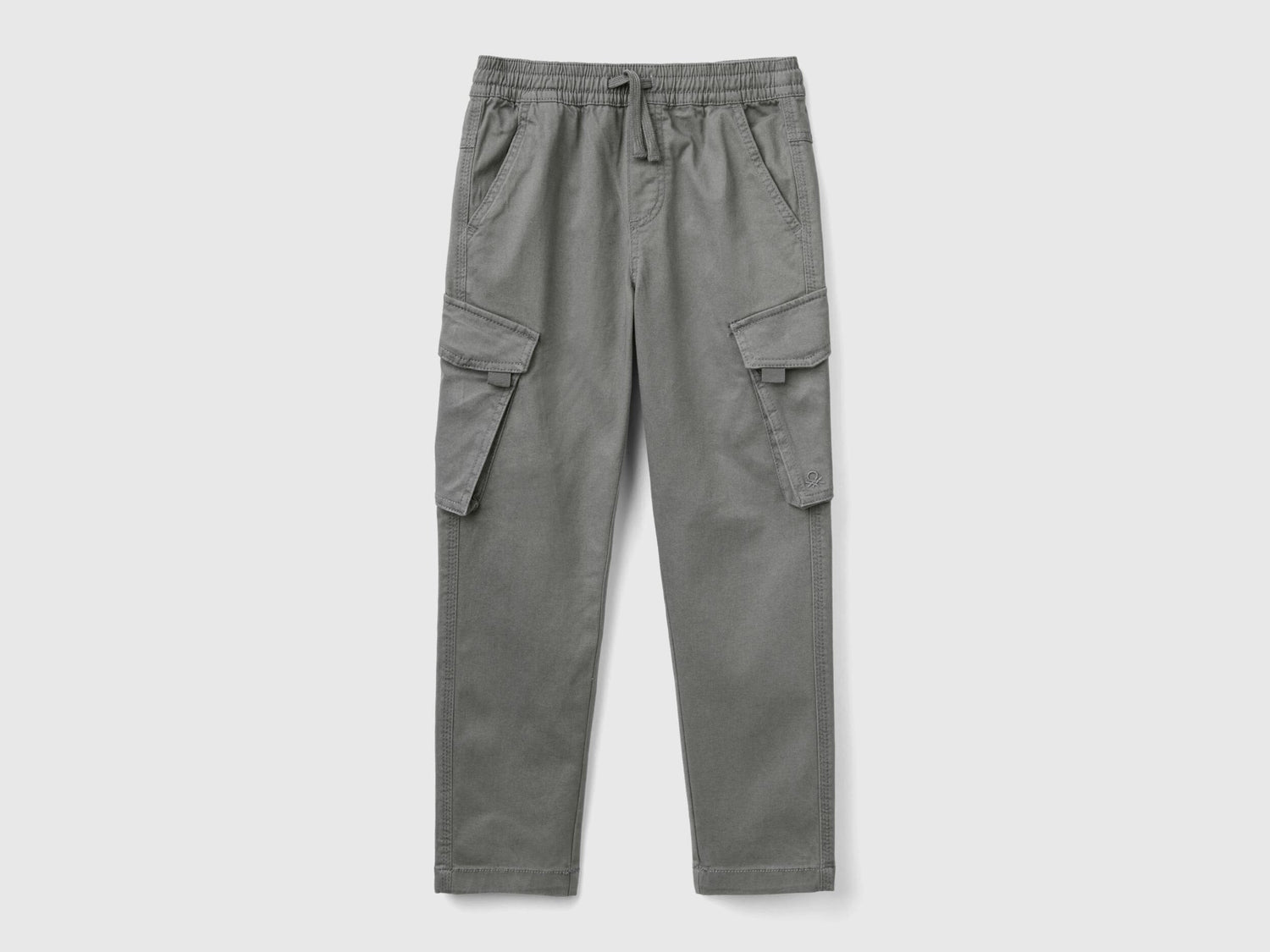 Slim Fit Cargo Trousers_4HM6YF00M_00W_01