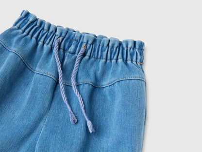 Benetton Blue Newborn Stretch Jeans SKU: 4I42AF01R_902 Image 03