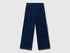 Benetton Dark Blue Girls Wide Fit Super Stretch Jeans SKU: 4I42CE04F_901 Image 01