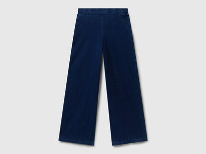 Benetton Dark Blue Girls Wide Fit Super Stretch Jeans SKU: 4I42CE04F_901 Image 02
