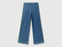 Benetton Blue Girls Wide Fit Super Stretch Jeans SKU: 4I42CE04F_902 Image 01