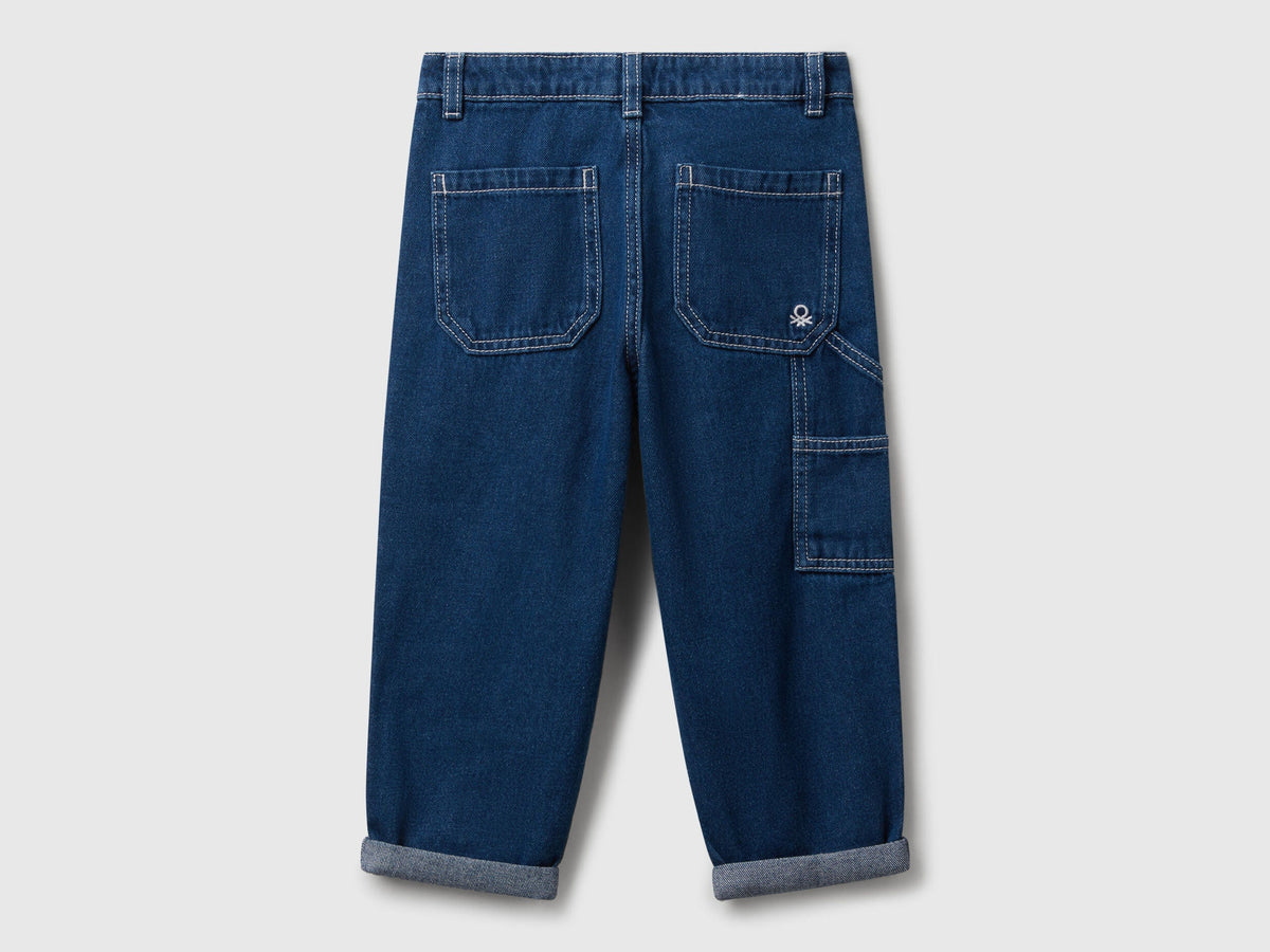 Benetton_Dark Blue_Balloon Fit Jeans_4KEHGF02L_901_02