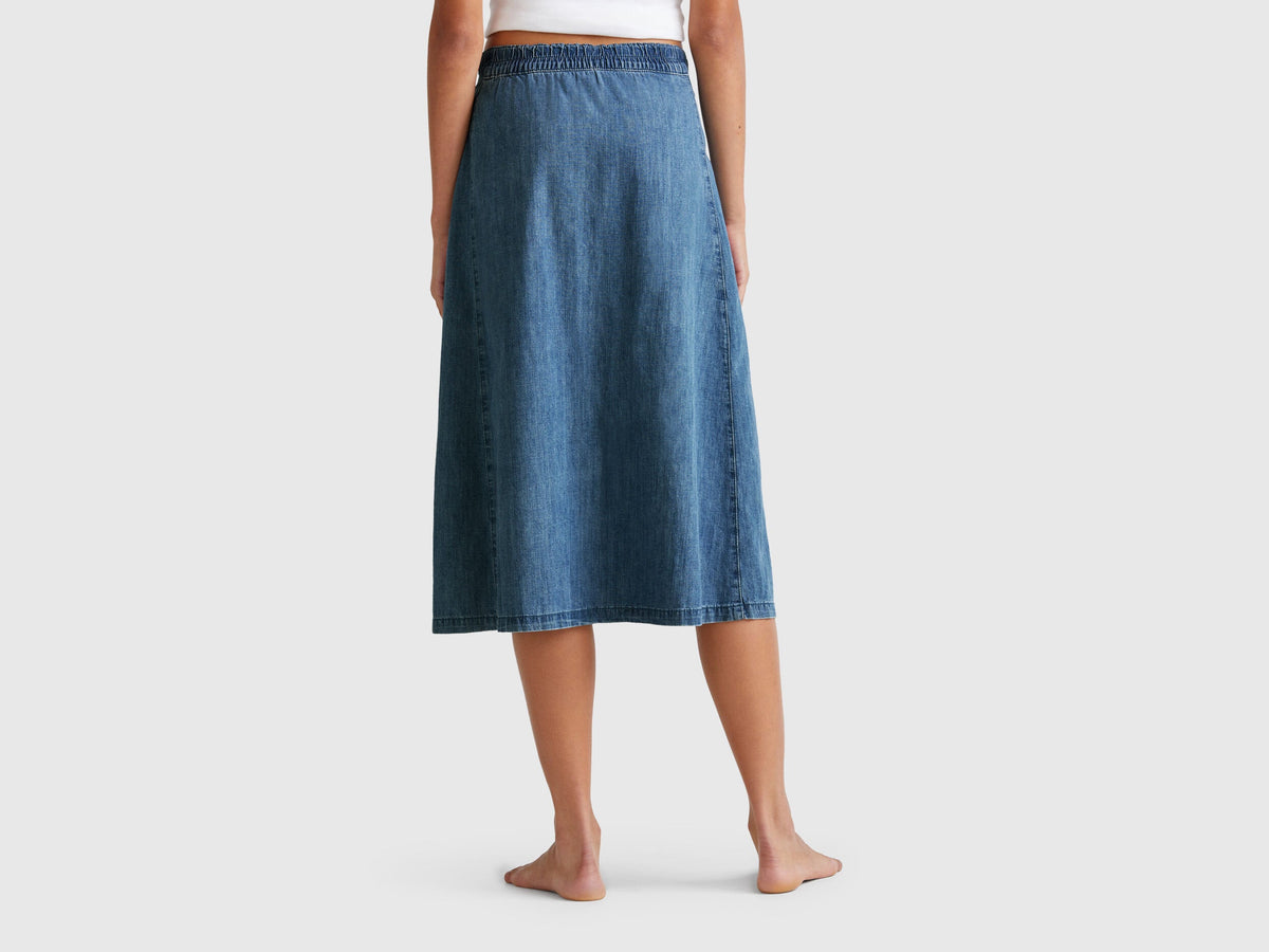 Benetton_Jean Skirt with Buttons_4KOWD004Q_902_03