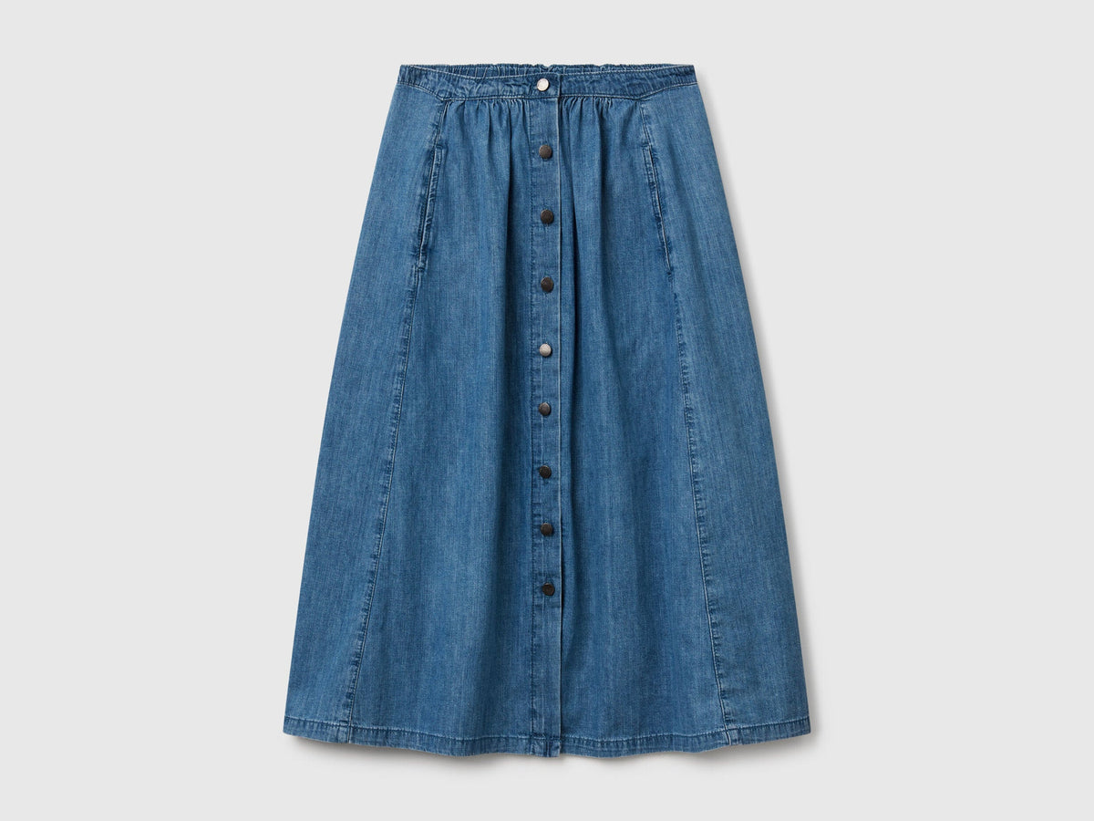 Benetton_Jean Skirt with Buttons_4KOWD004Q_902_04