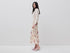 Benetton Creamy White Women Flowing Floral Skirt SKU: 4LKED005S_68P Image 01