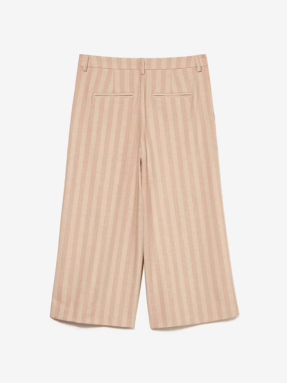 Sisley Beige Women Flared Trousers SKU: 4LMTLF08A_904 Image 02
