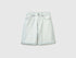 Benetton Sky Blue Boys Denim Bermuda Shorts with Cuffs SKU: 4MI9C9054_902 Image 01