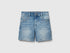 Benetton Light Blue Boys Denim Bermudas SKU: 4PORG902I_912 Image 01