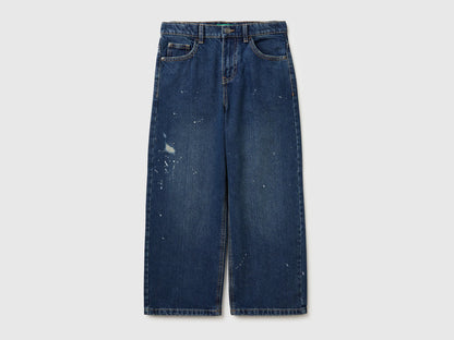 Benetton_Blue_Loose Fit Jeans_4R76CF057_901_01