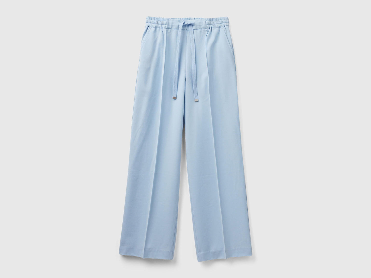 Flowy Trousers With Drawstring_4RGYDF05N_2K3_04