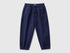 Benetton_Dark Blue_Stretch Cotton Joggers with Drawstring_4RHPGF021_252_01