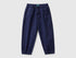 Benetton_Dark Blue_Stretch Cotton Joggers with Drawstring_4RHPGF021_252_01