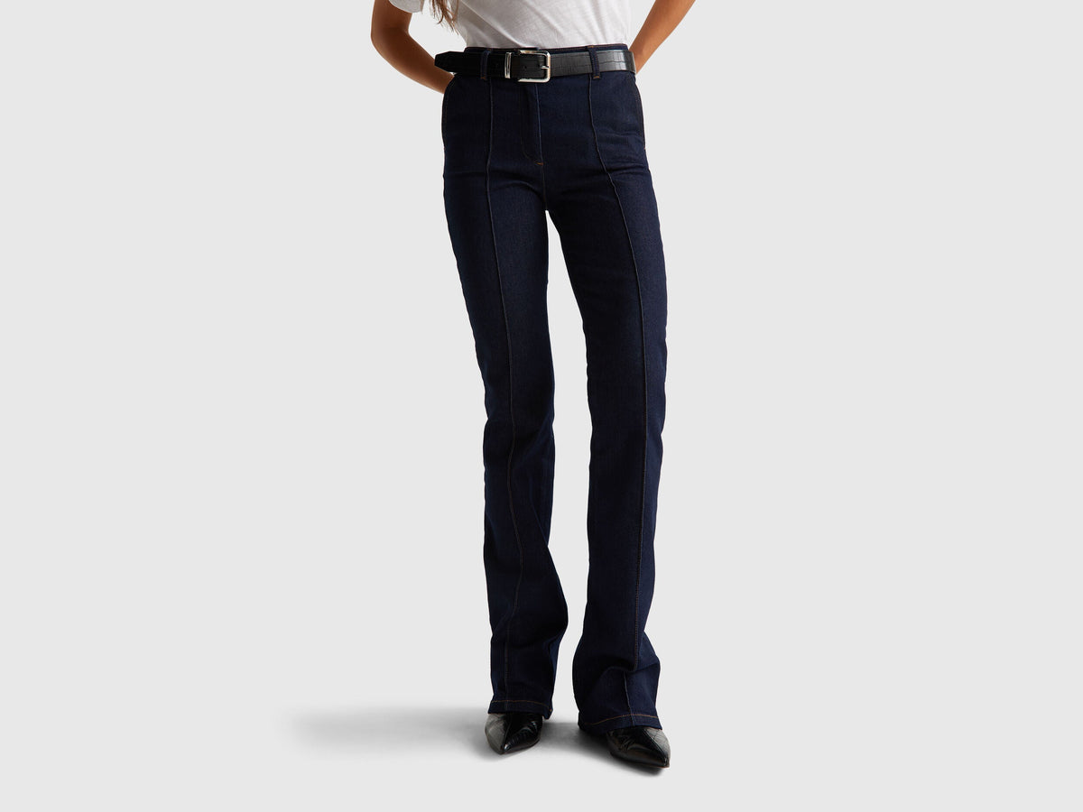 Benetton_Dark Blue_Flare Fit Jeans_4RZQDF09U_905_02