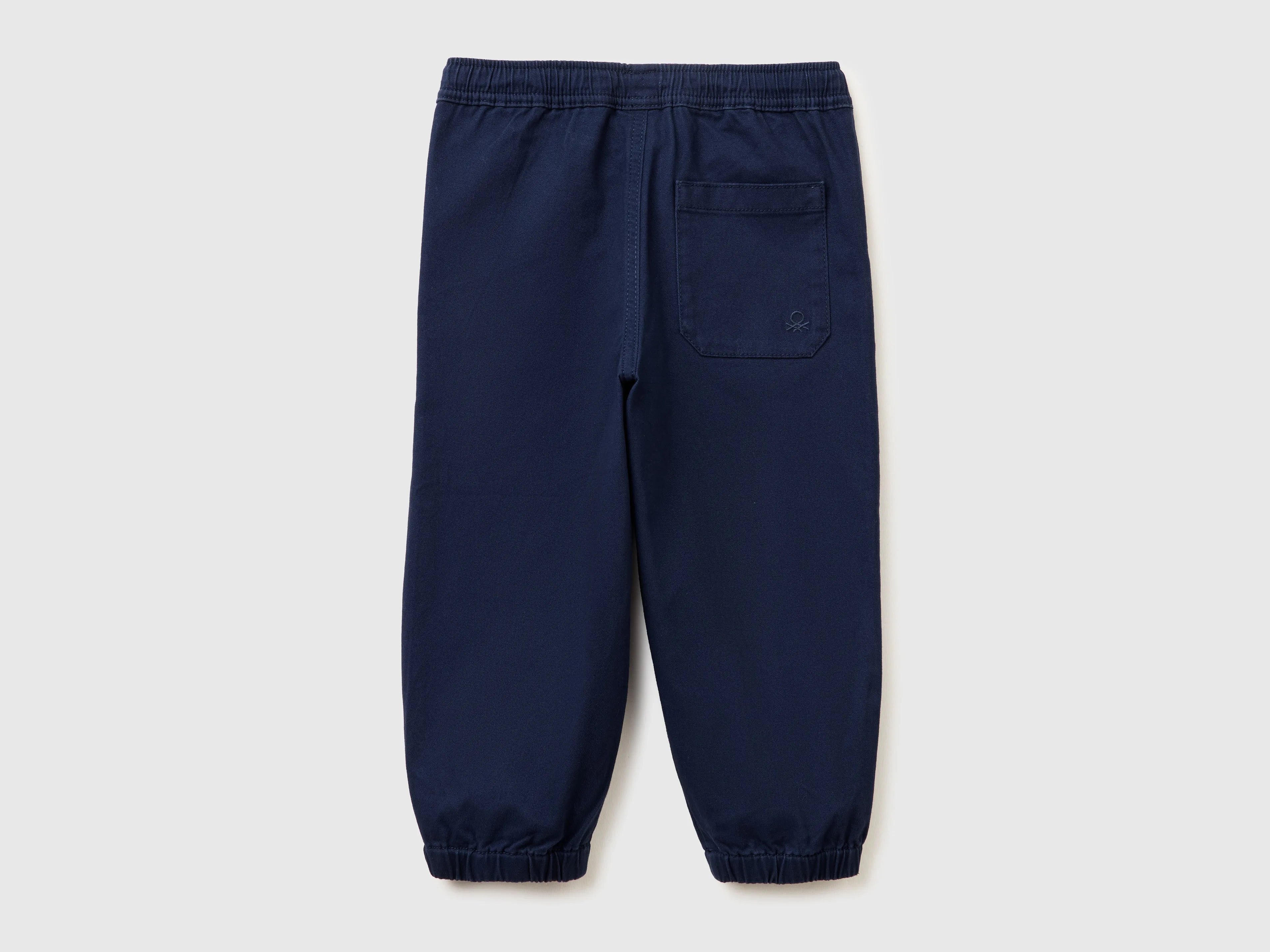 Stretch Cotton Joggers