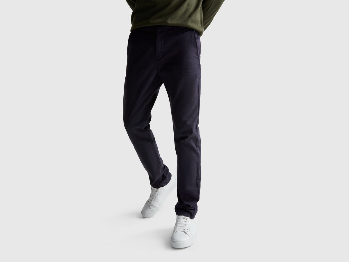 Benetton_Dark Blue_Slim Fit Cotton Chinos_4TZYUF04P_3C1_02