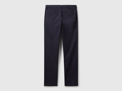 Benetton_Dark Blue_Slim Fit Cotton Chinos_4TZYUF04P_3C1_06