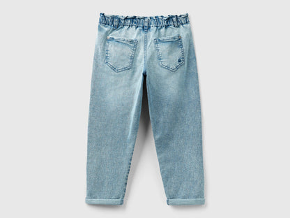 &quot;Eco-Recycle&quot; Denim Paperbag Jeans_4ULQCE02W_902_02