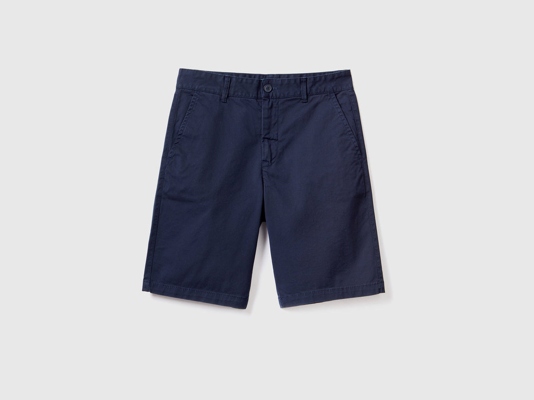 Chino Bermudas In Stretch Cotton_4UN459548_016_01