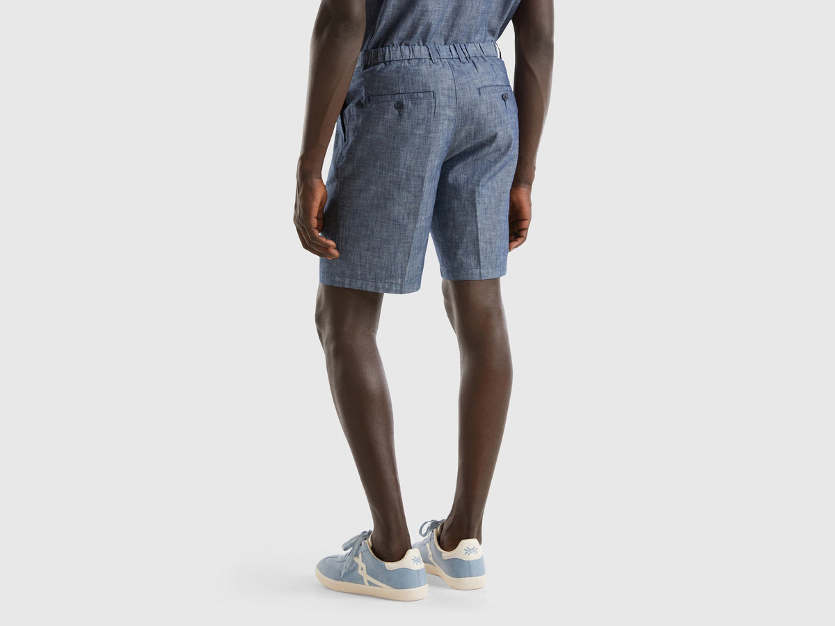 Shorts In Chambray_4Wv1U9005_901_02