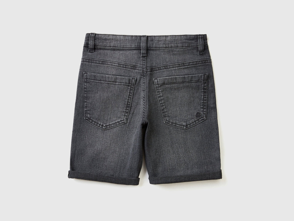 Slim Fit Bermudas In "Eco-Recycle" Denim_4XA2C9013_700_02