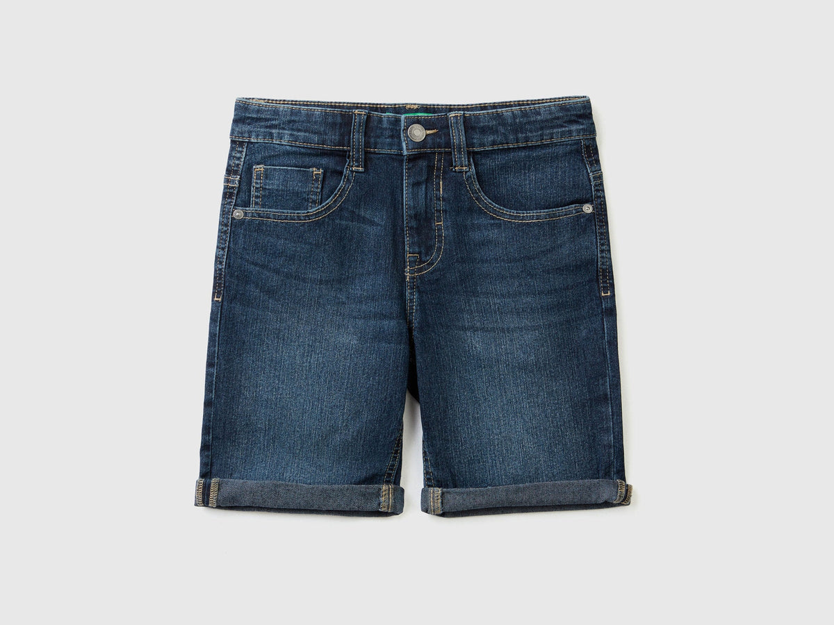 Slim Fit Bermudas In "Eco-Recycle" Denim_4XA2C9013_901_01