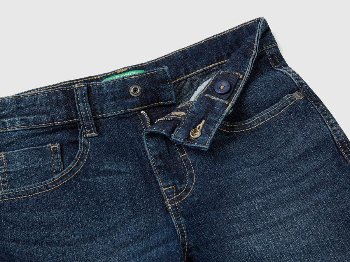 Slim Fit Bermudas In "Eco-Recycle" Denim_4XA2C9013_901_03