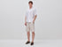 Benetton Creamy White Men Regular Fit Bermuda Shorts in Linen Blend SKU: 4YQSU901I_906 Image 01