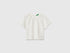 Benetton Creamy White Girls Textured Blouse SKU: 51PTCQ04R_074 Image 01