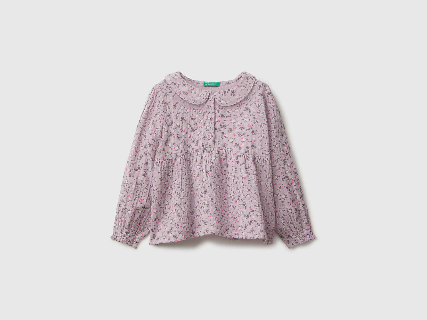 Benetton_Lavender_Floral Shirt_534ZGQ02T_62V_01