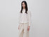 Benetton Creamy White Women Shirt with Flowers SKU: 53WFDQ0E2_0R2 Image 01