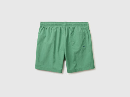 Benetton Green Men Drawstring Swim Trunks SKU: 57EH6X00V_0P8 Image 02