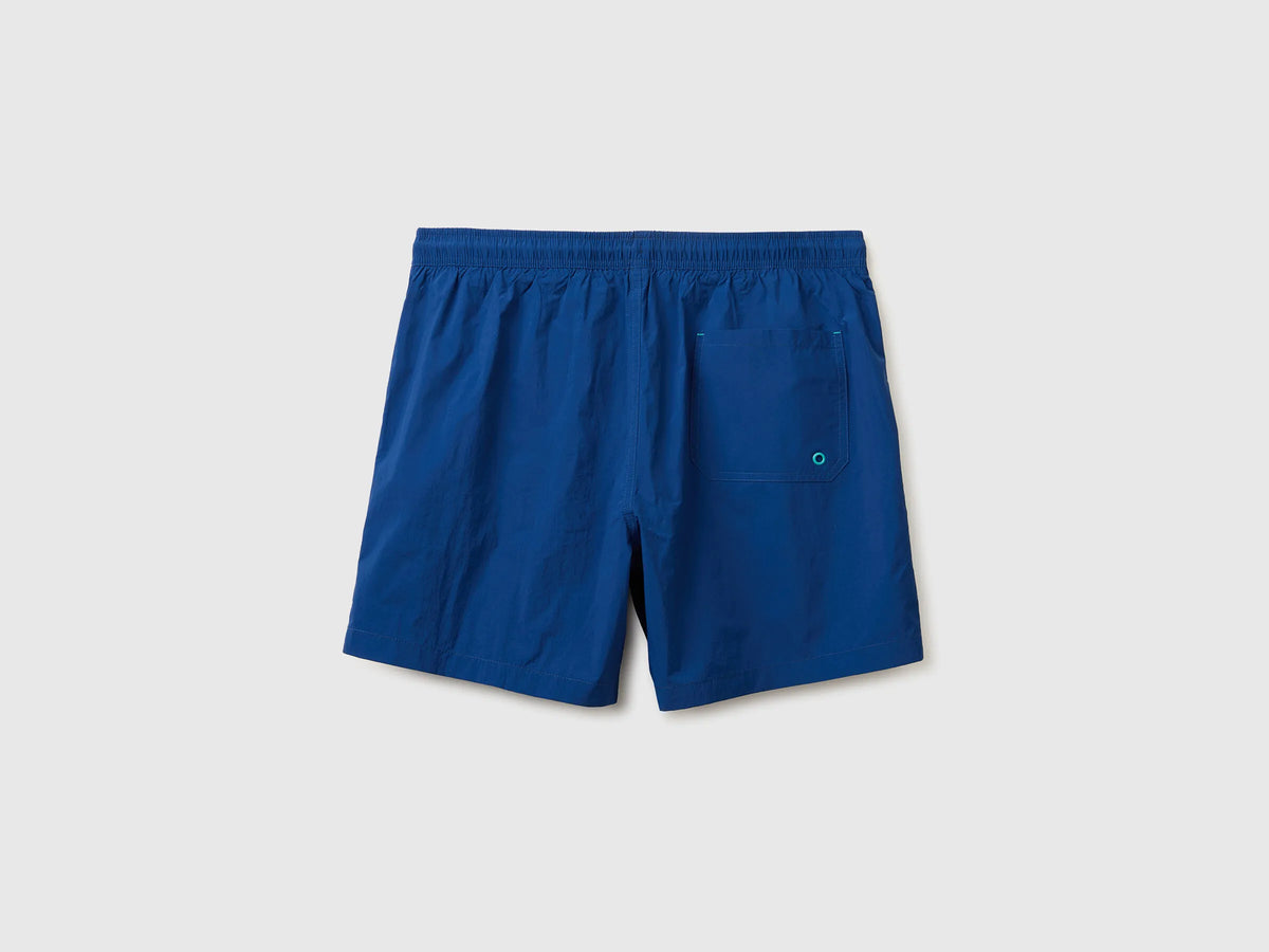 Benetton Blue Men Drawstring Swim Trunks SKU: 57EH6X00V_2G6 Image 02