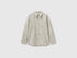 Benetton Yellow Boys Striped Linen Blend Shirt SKU: 58DNCQ04W_903 Image 01